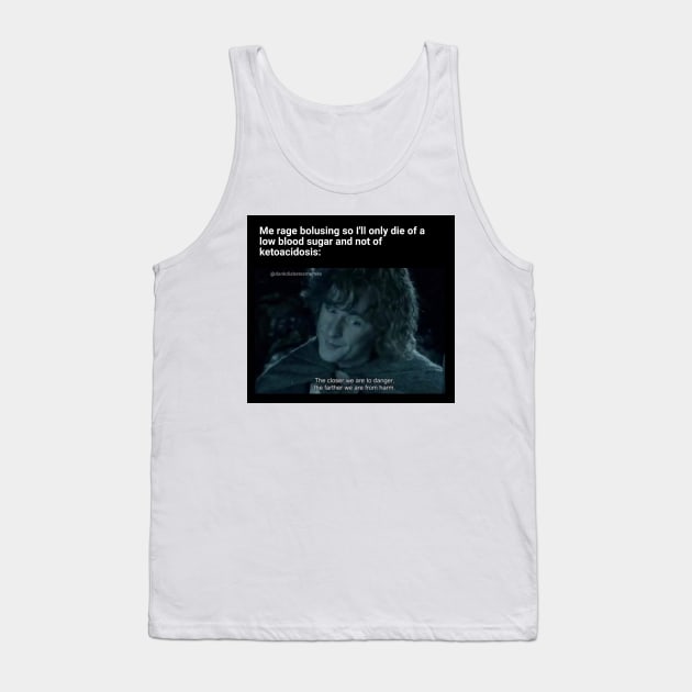 Diabetes Meme Tank Top by CatGirl101